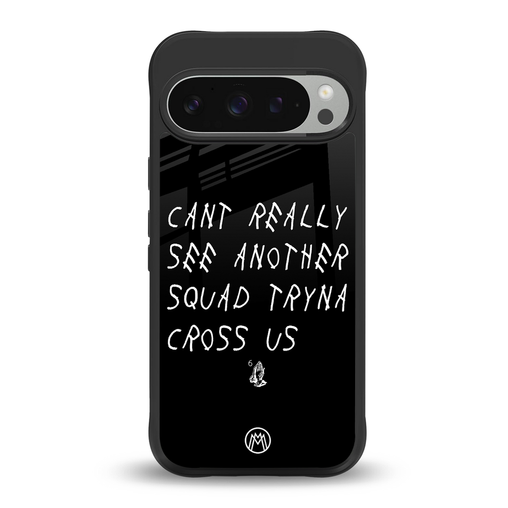 dope squad back phone cover | glass case for google pixel 9 pro