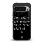 dope squad back phone cover | glass case for google pixel 9 pro xl
