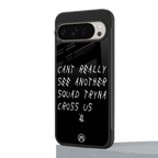 dope squad back phone cover | glass case for google pixel 9 pro xl