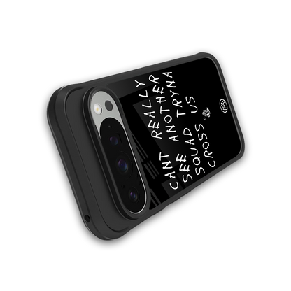 dope squad back phone cover | glass case for google pixel 9 pro xl