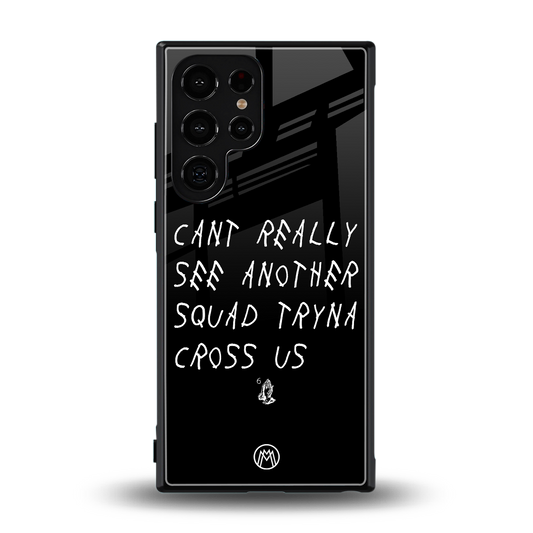 dope squad back phone cover | glass case for samsung galaxy s24 ultra