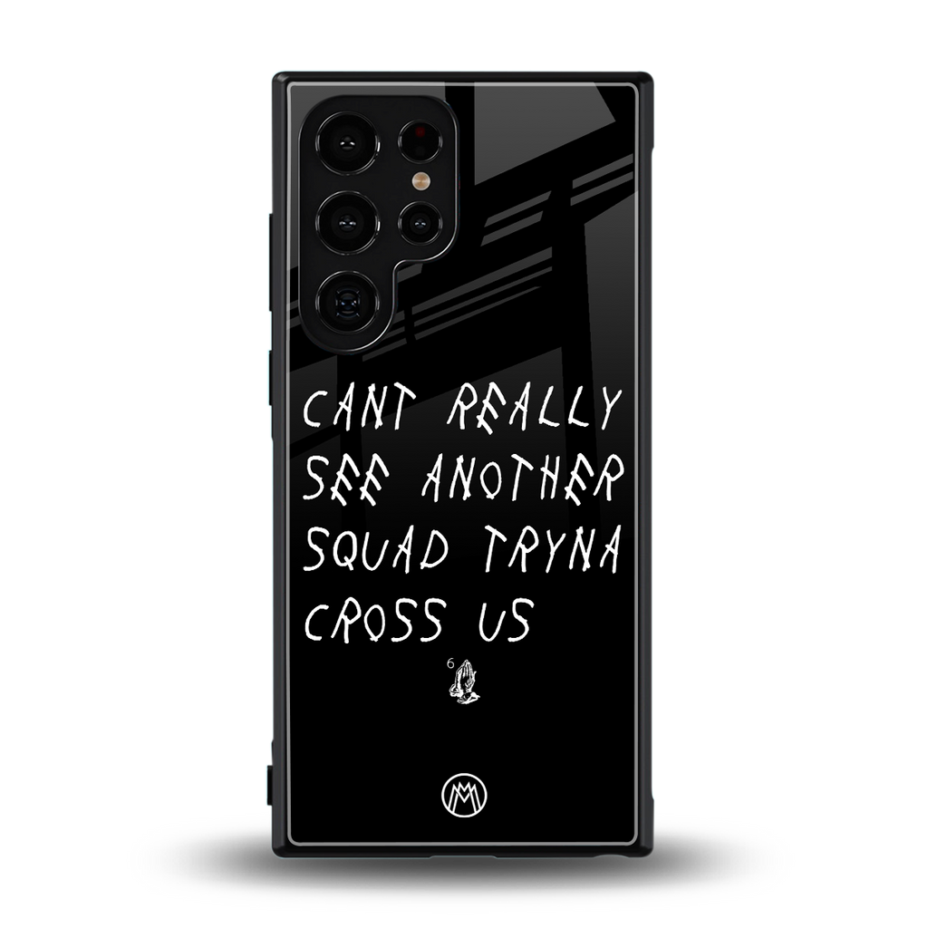 dope squad back phone cover | glass case for samsung galaxy s23 ultra