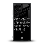 dope squad back phone cover | glass case for samsung galaxy s23 ultra