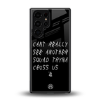 dope squad back phone cover | glass case for samsung galaxy s25 ultra