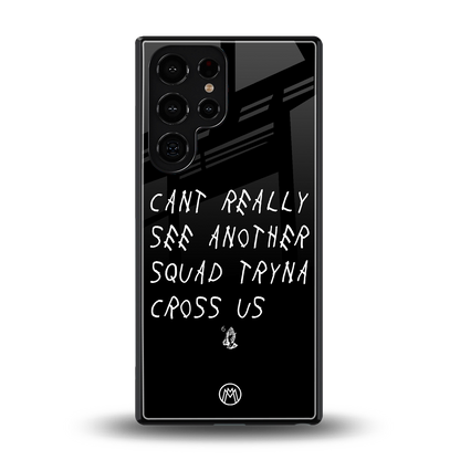 dope squad back phone cover | glass case for samsung galaxy s25 ultra