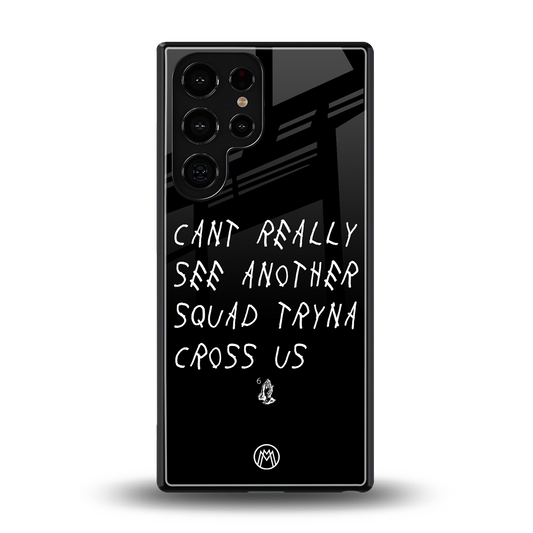dope squad back phone cover | glass case for samsung galaxy s25 ultra