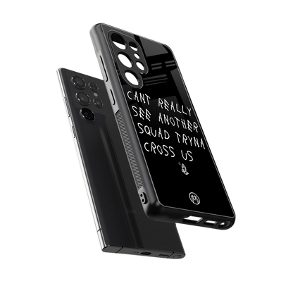 dope squad back phone cover | glass case for samsung galaxy s25 ultra