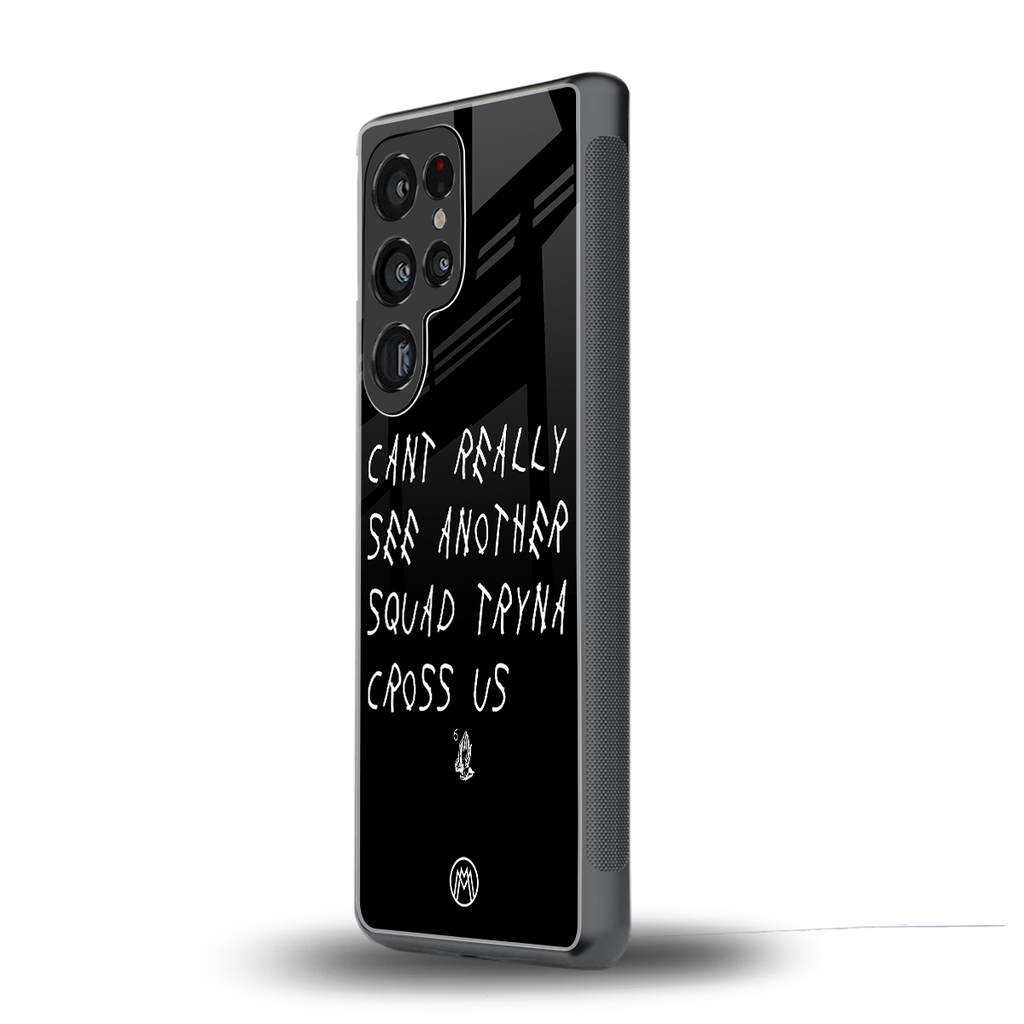 dope squad back phone cover | glass case for samsung galaxy s25 ultra