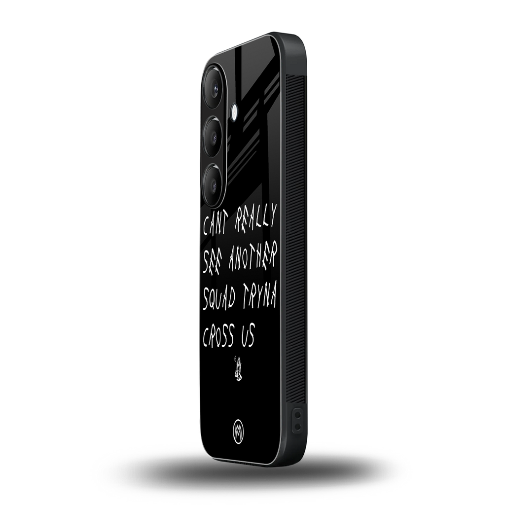 dope squad back phone cover | glass case for samsung galaxy s24