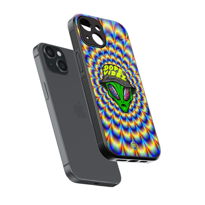 dope vibez back phone cover | glass case for iphone 13 mini