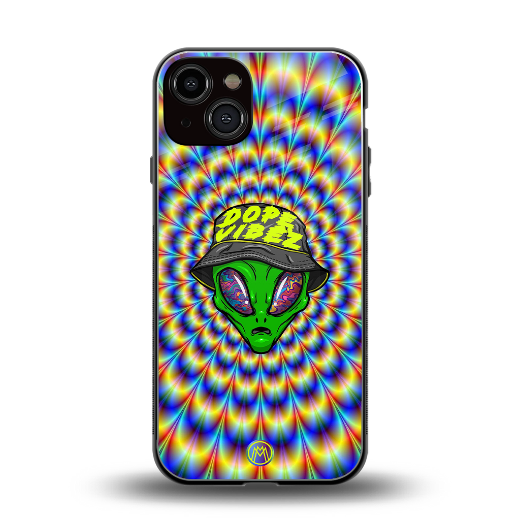 dope vibez back phone cover | glass case for iphone 13