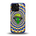 dope vibez back phone cover | glass case for iphone 15 pro