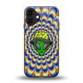 dope vibez back phone cover | glass case for iphone 16 plus