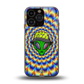 dope vibez back phone cover | glass case for iphone 16 pro
