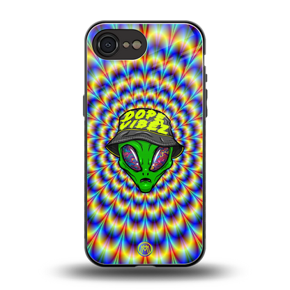 dope vibez back phone cover | glass case for iphone 16e