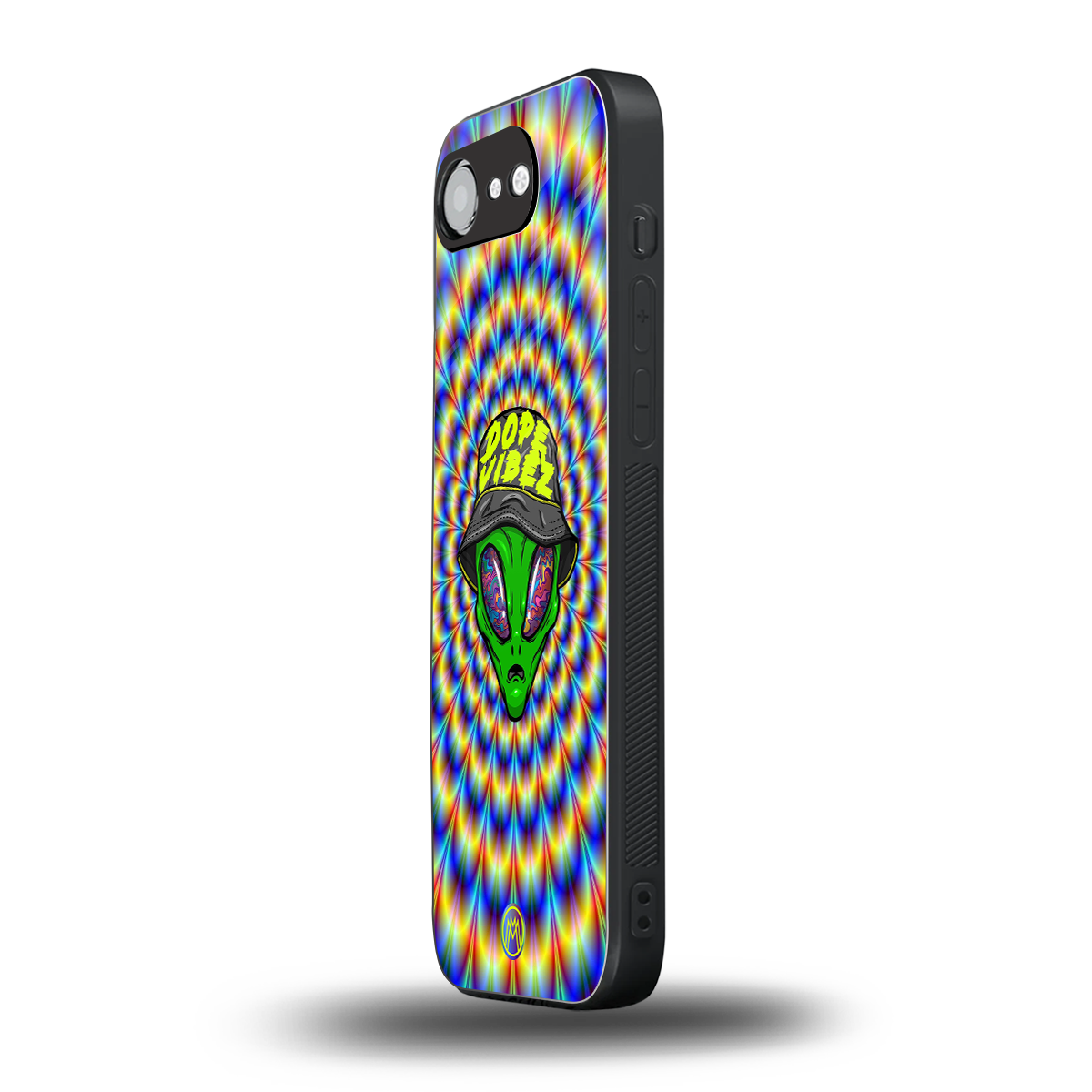 dope vibez back phone cover | glass case for iphone 16e
