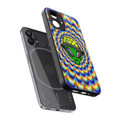 dope vibez back phone cover | glass case for nothing phone 1