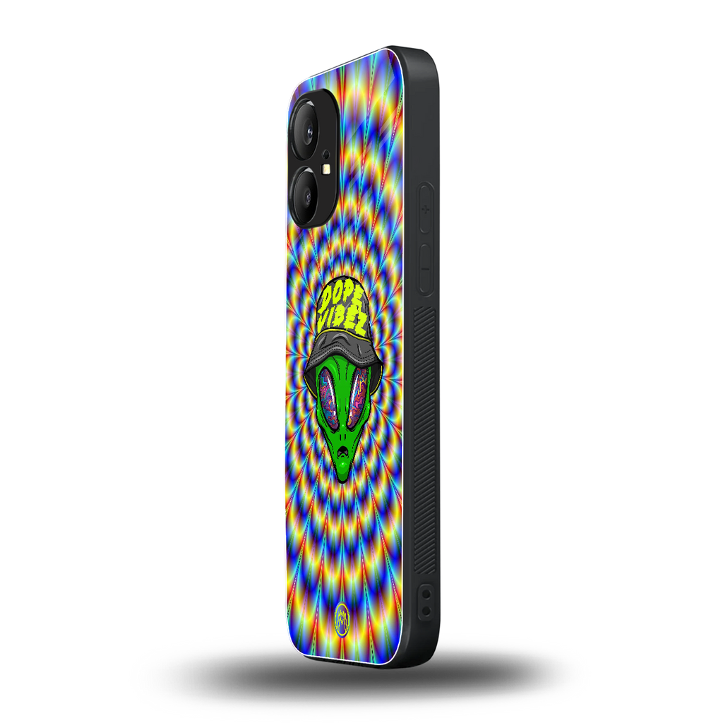 dope vibez back phone cover | glass case for nothing phone 1