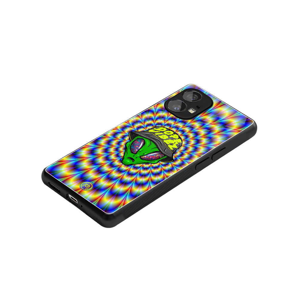 dope vibez back phone cover | glass case for nothing phone 1