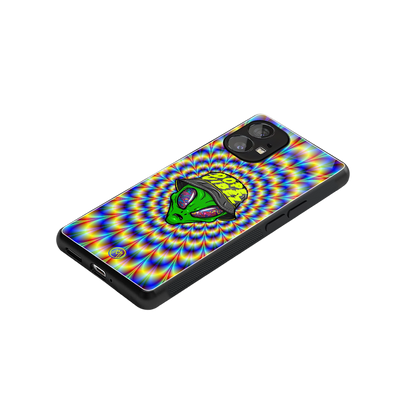 dope vibez back phone cover | glass case for nothing phone 1