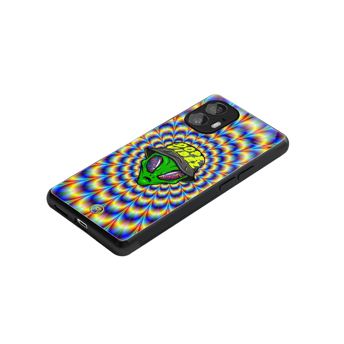 dope vibez back phone cover | glass case for nothing phone 2