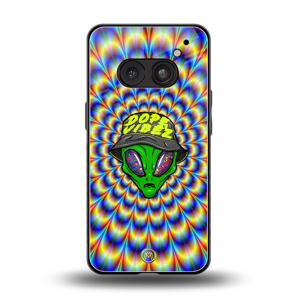 dope vibez back phone cover | glass case for nothing phone 2a