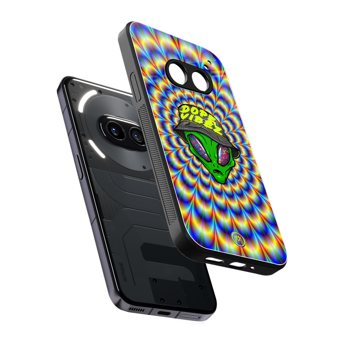 dope vibez back phone cover | glass case for nothing phone 2a