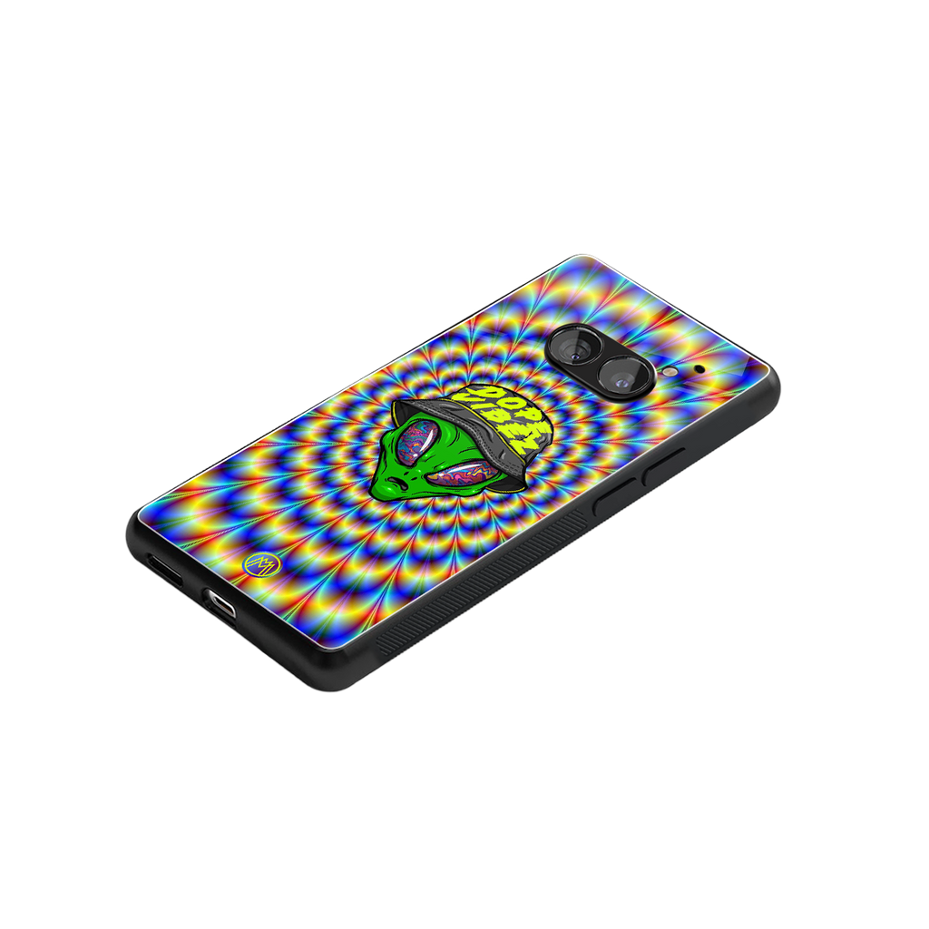 dope vibez back phone cover | glass case for nothing phone 2a
