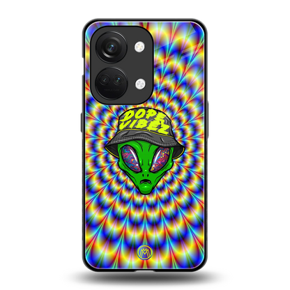 dope vibez back phone cover | glass case for oneplus nord 3