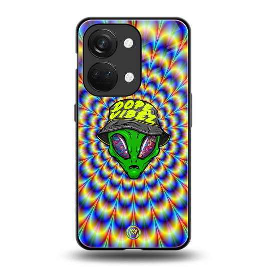dope vibez back phone cover | glass case for oneplus nord 3