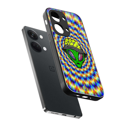 dope vibez back phone cover | glass case for oneplus nord 3