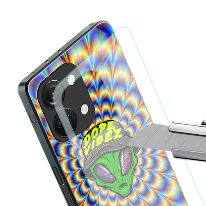 dope vibez back phone cover | glass case for oneplus nord 3
