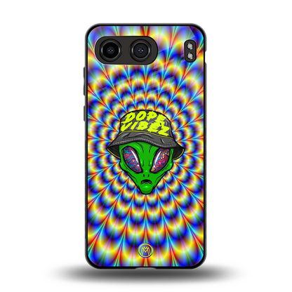dope vibez back phone cover | glass case for oneplus nord 4