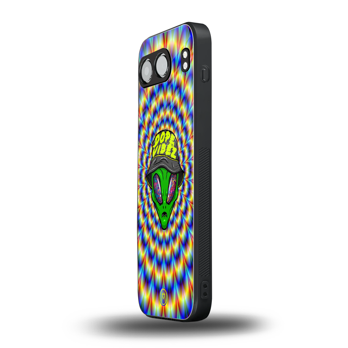 dope vibez back phone cover | glass case for oneplus nord 4