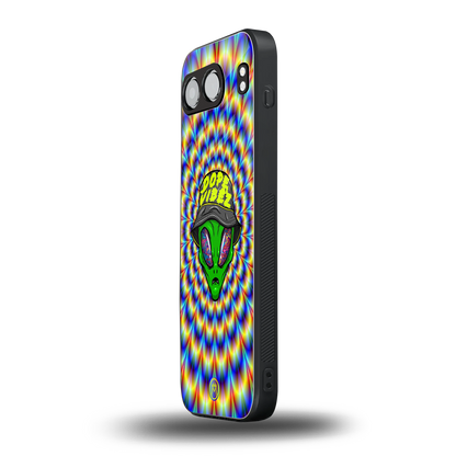 dope vibez back phone cover | glass case for oneplus nord 4