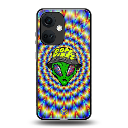 dope vibez back phone cover | glass case for oneplus nord ce 3