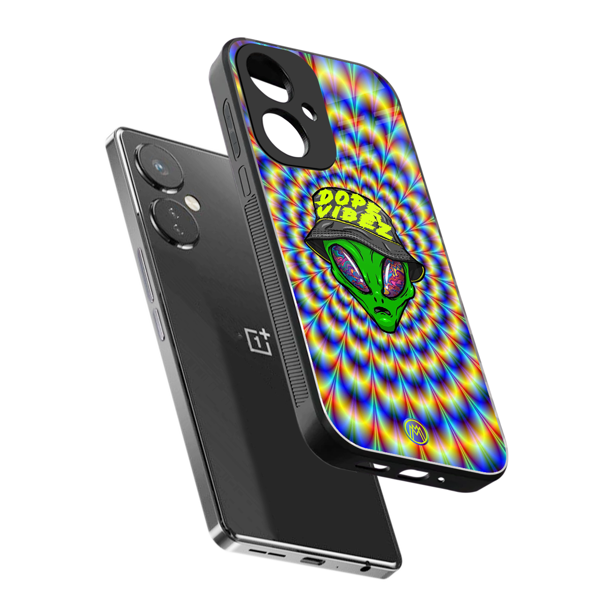 dope vibez back phone cover | glass case for oneplus nord ce 3
