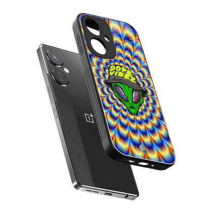 dope vibez back phone cover | glass case for oneplus nord ce 3