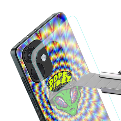 dope vibez back phone cover | glass case for oneplus nord ce 3