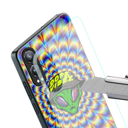dope vibez back phone cover | glass case for oneplus nord ce 4 lite
