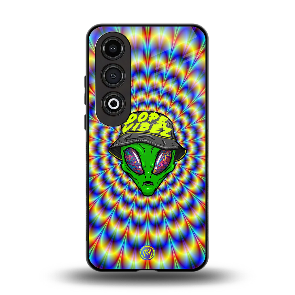 dope vibez back phone cover | glass case for oneplus nord ce 4