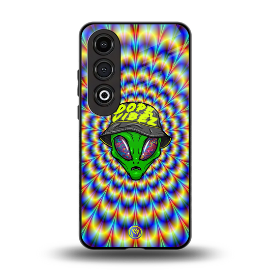 dope vibez back phone cover | glass case for oneplus nord ce 4