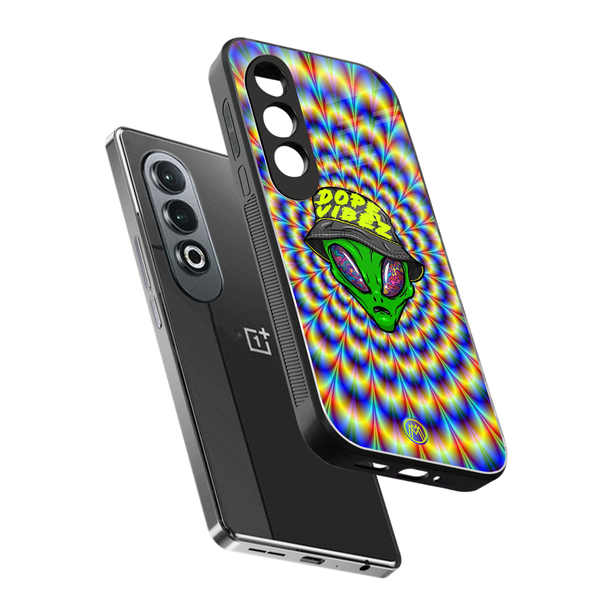 dope vibez back phone cover | glass case for oneplus nord ce 4