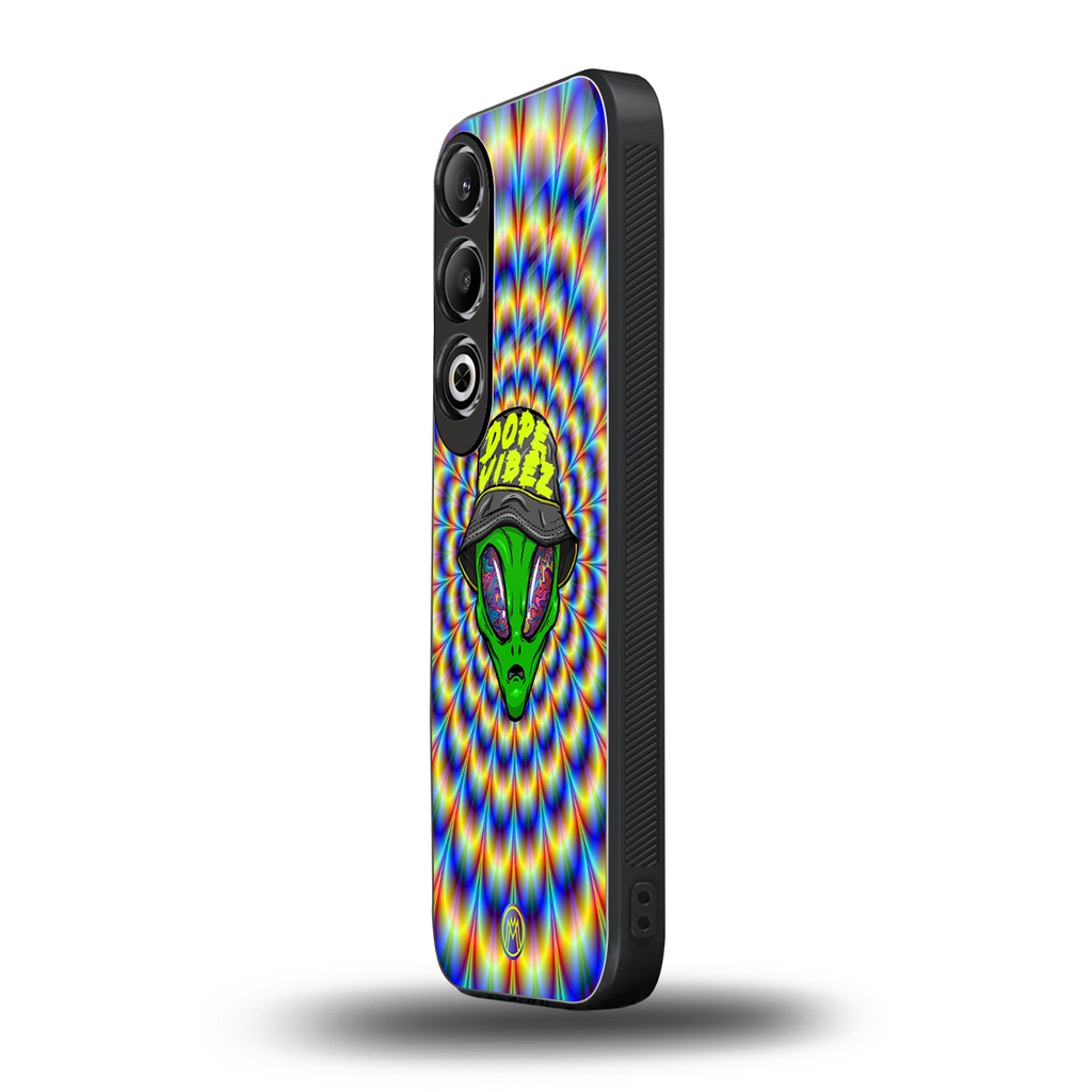 dope vibez back phone cover | glass case for oneplus nord ce 4