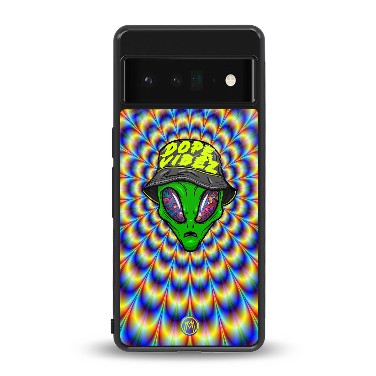 dope vibez back phone cover | glass case for google pixel 6 pro