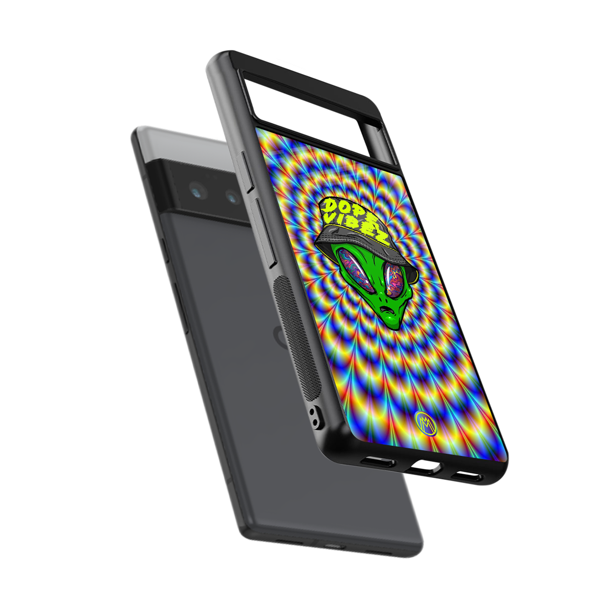 dope vibez back phone cover | glass case for google pixel 6 pro