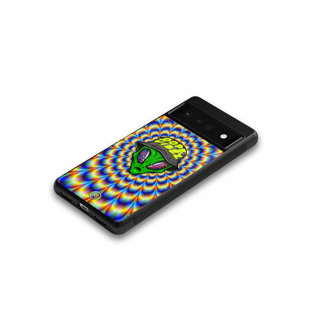 dope vibez back phone cover | glass case for google pixel 6 pro
