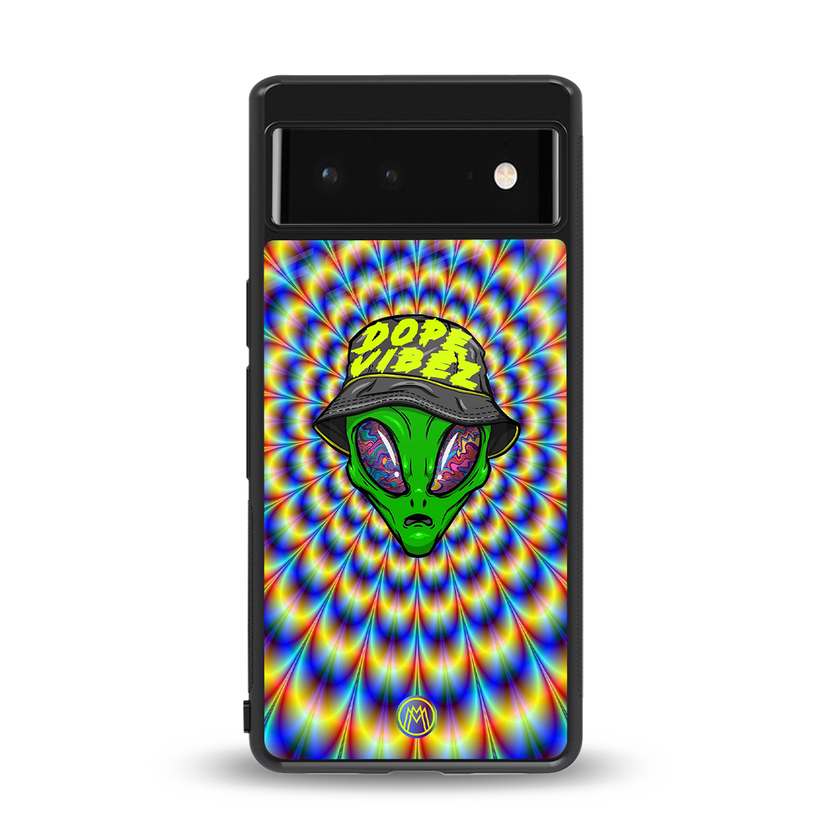 dope vibez back phone cover | glass case for google pixel 6