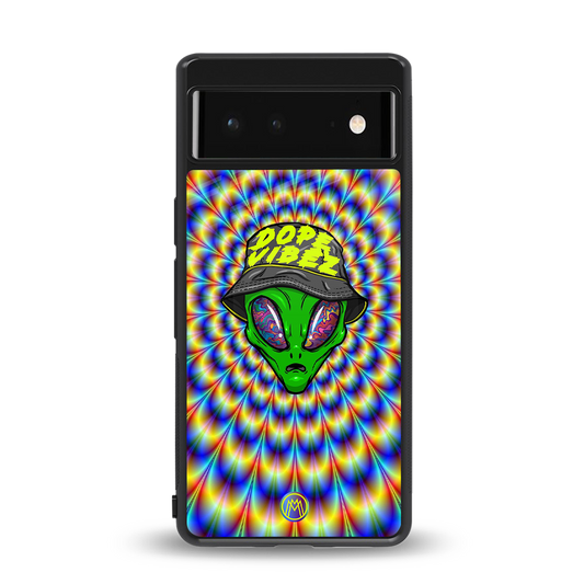dope vibez back phone cover | glass case for Google Pixel 6A