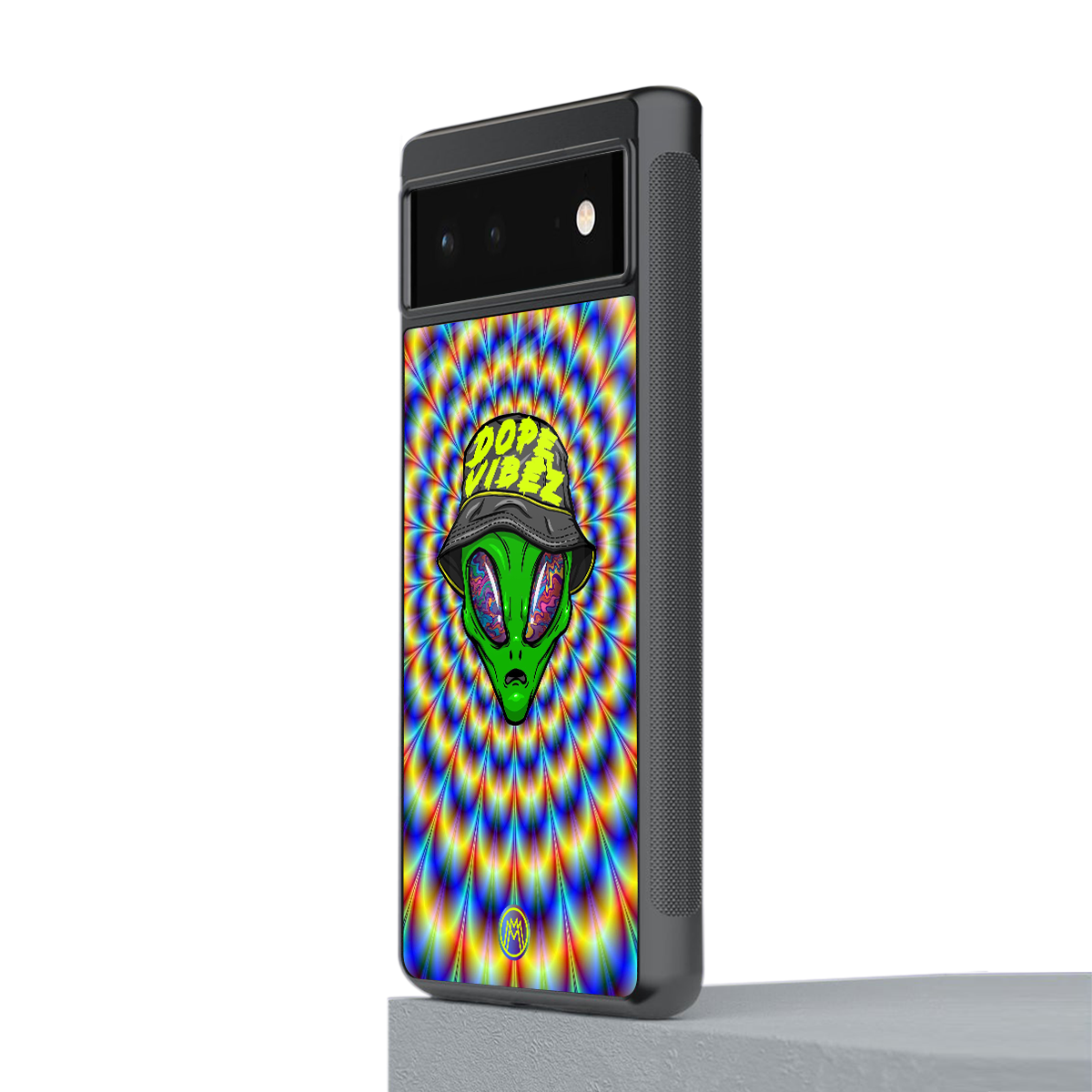 dope vibez back phone cover | glass case for google pixel 6